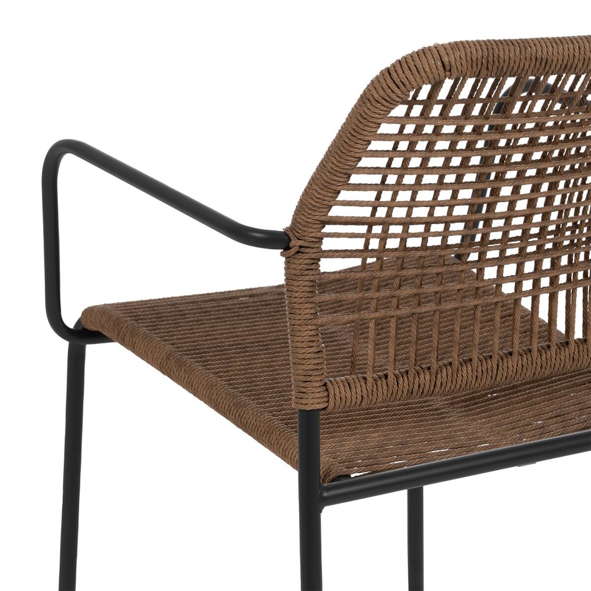 Dining Chair Beige Anthracite 53 x 63 x 78 cm-9