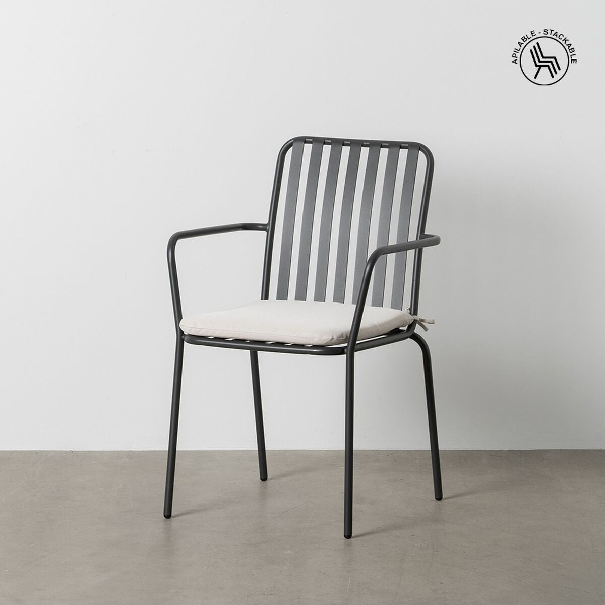 Dining Chair Anthracite 52 x 57 x 87 cm-9