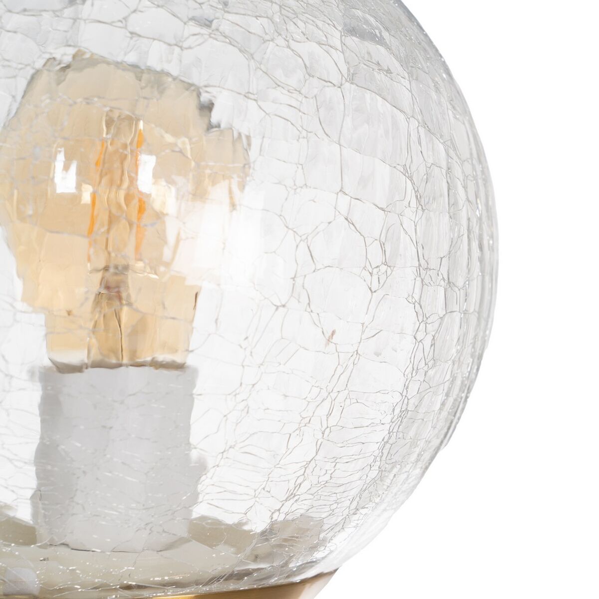 Floor Lamp Golden Metal Crystal 60 W 220-240 V 20 x 20 x 140 cm-4