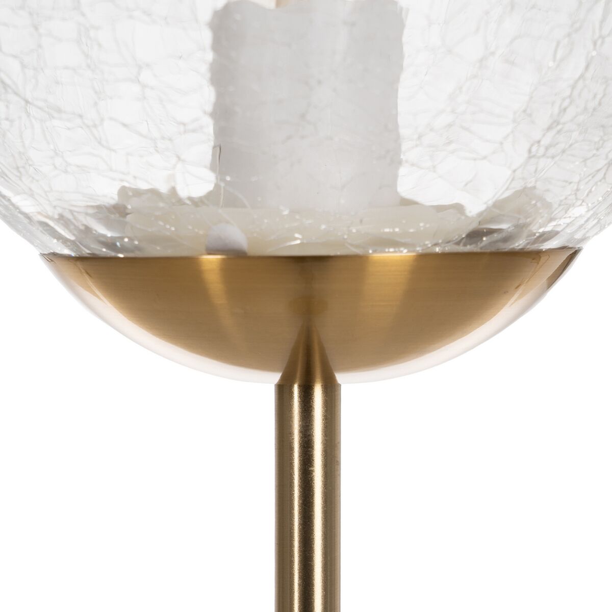 Floor Lamp Golden Metal Crystal 60 W 220-240 V 20 x 20 x 140 cm-3