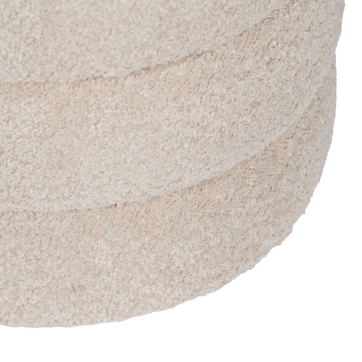 Pouffe Beige 42 x 42 x 46 cm-1