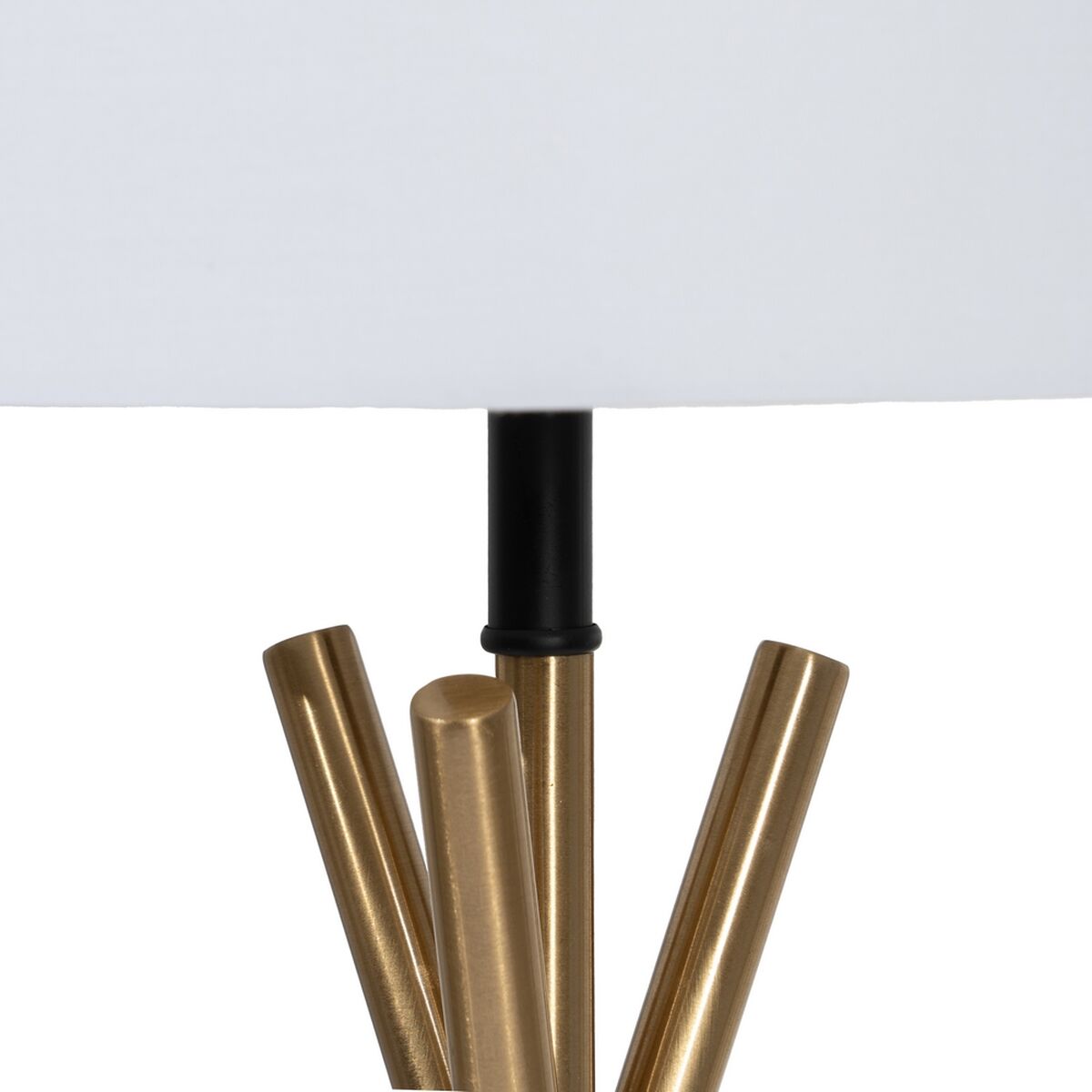 Desk lamp White Black Golden Iron 40 W 33 x 33 x 63,5 cm-6