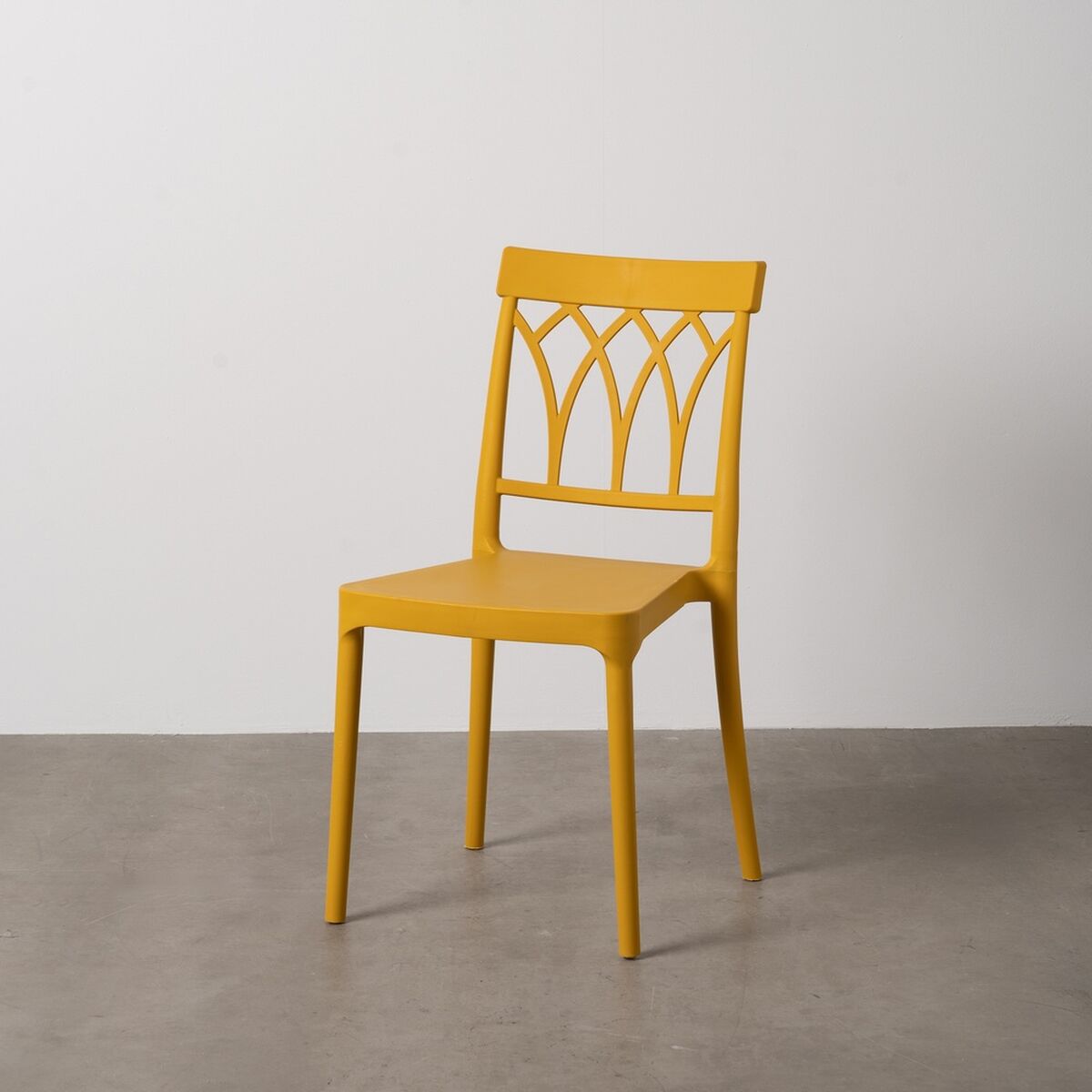 Dining Chair Yellow 42 x 54 x 83 cm-1