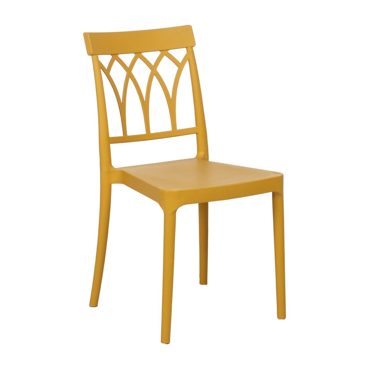 Dining Chair Yellow 42 x 54 x 83 cm-0