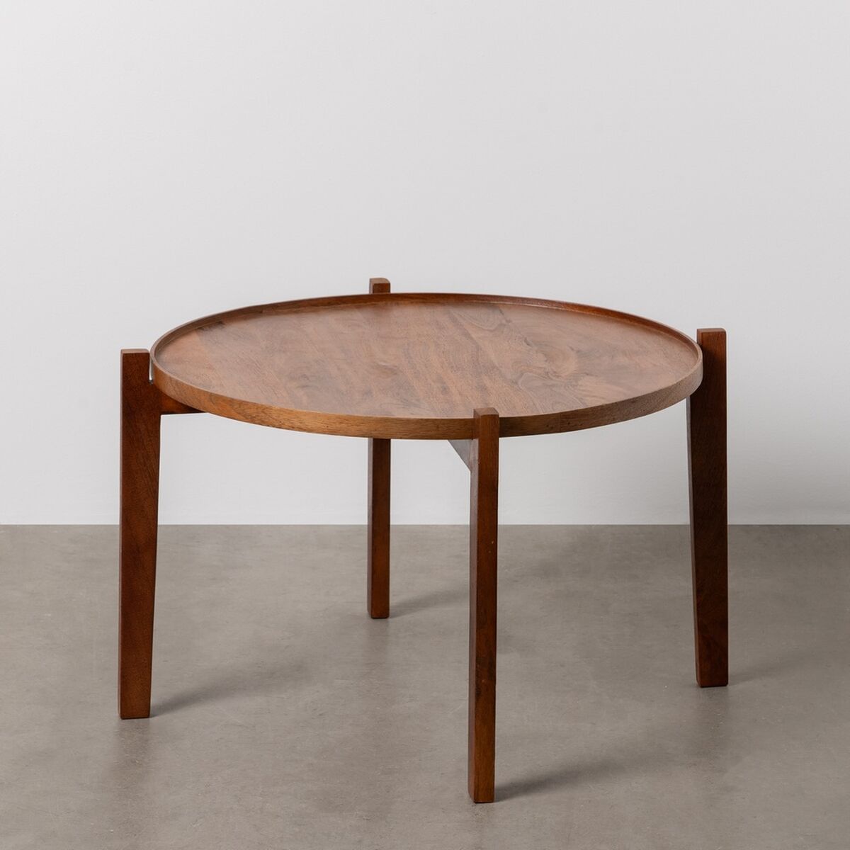 Centre Table Brown 81 x 81 x 46 cm-6