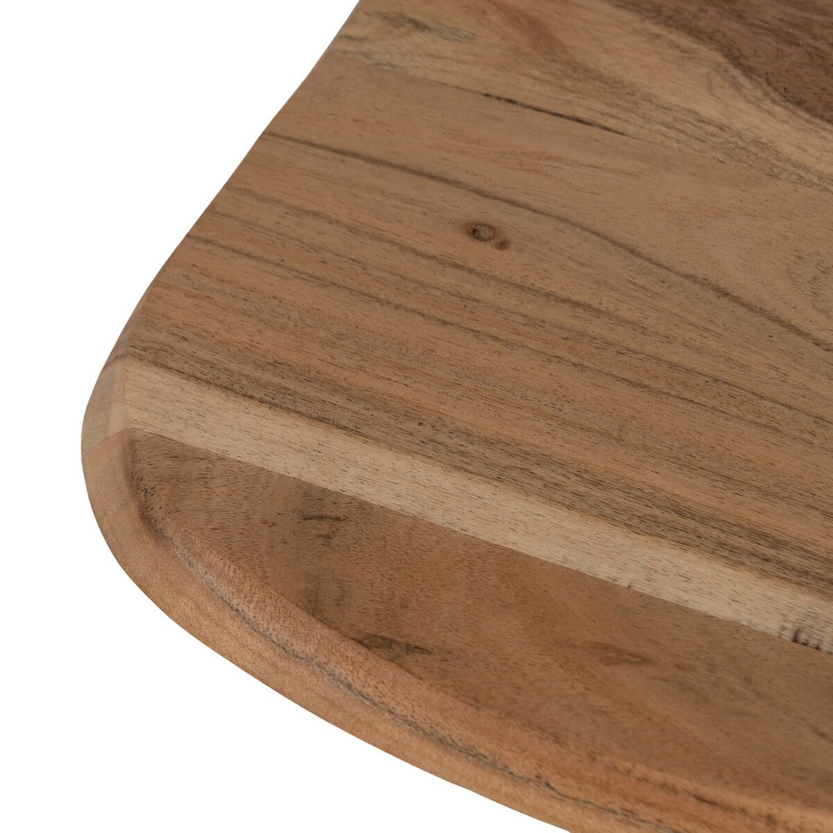 Side table Black Natural 35 x 35 x 65 cm-7
