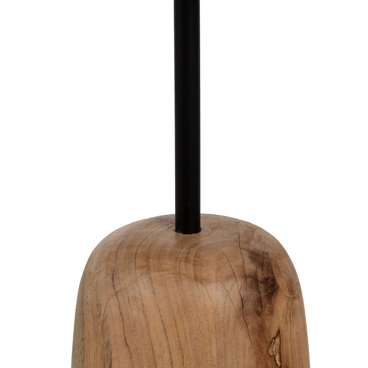 Side table Black Natural 35 x 35 x 55 cm-4