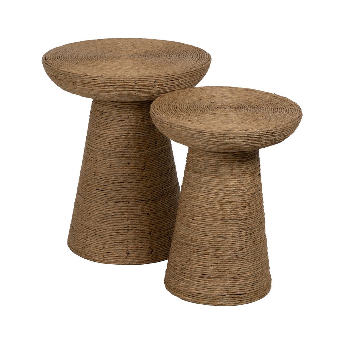 Side table RATÁN Beige 41 x 41 x 51 cm-6