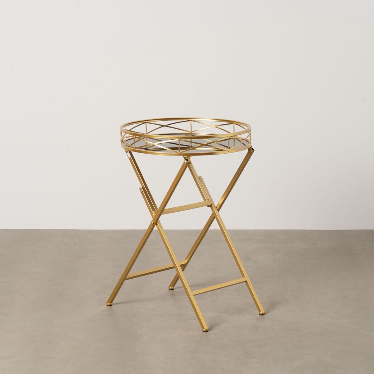 Side table Black Golden 51 x 49 x 71,3 cm-1