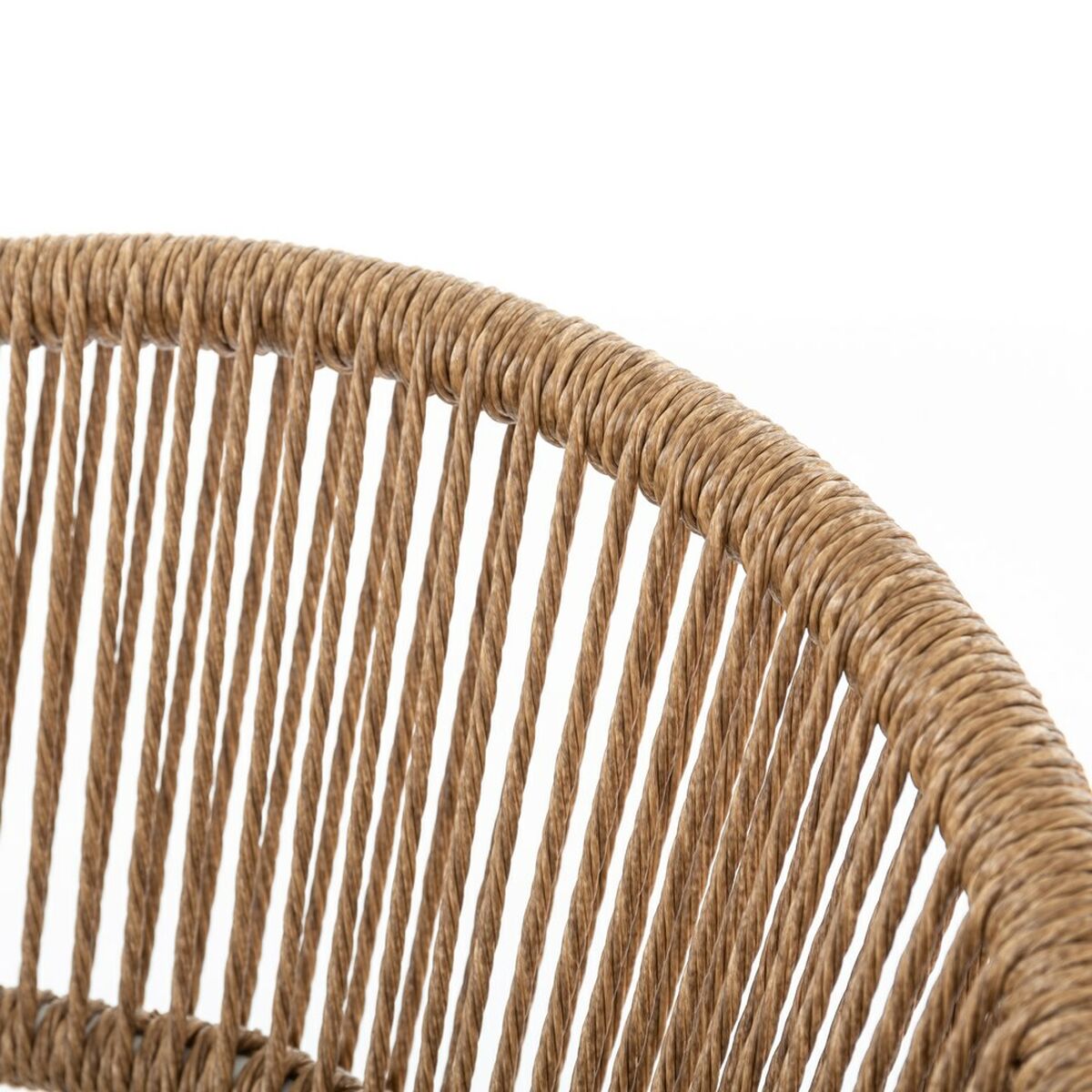 Garden chair Neska White Aluminium synthetic rattan 56 x 59,5 x 81 cm-1