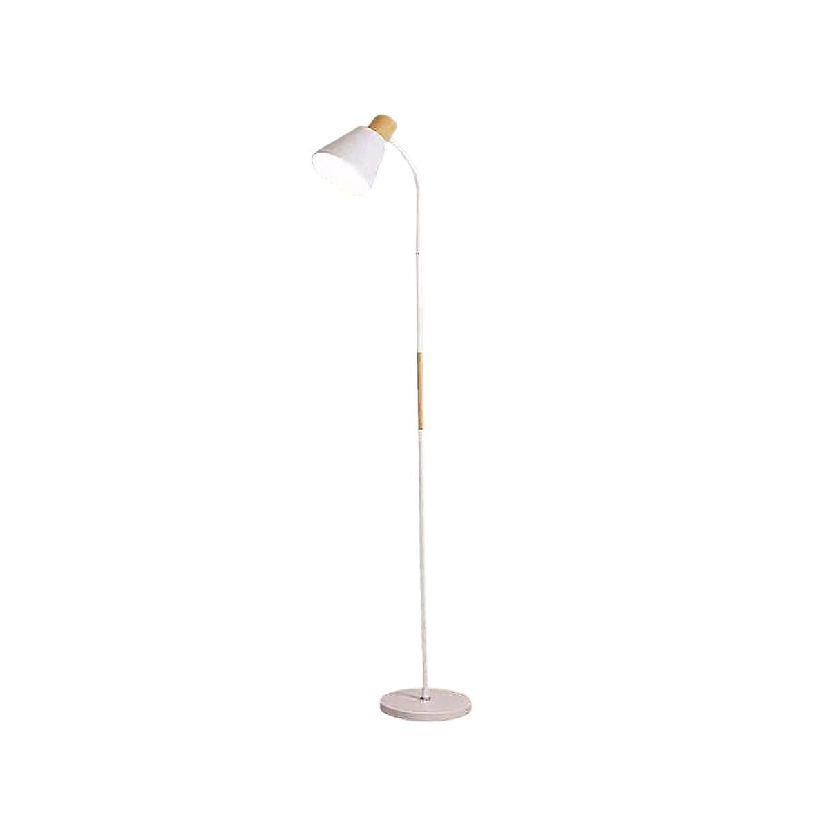 Floor Lamp Romimex White 40 x 165 x 40 cm-0