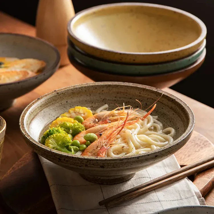Ramen Handmade Japanese Bowl-4