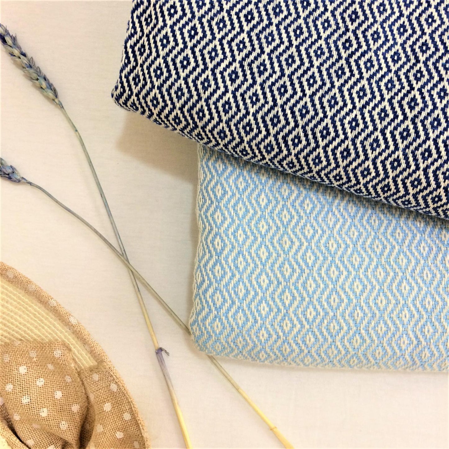 Handwoven blanket "Marmaris"-1