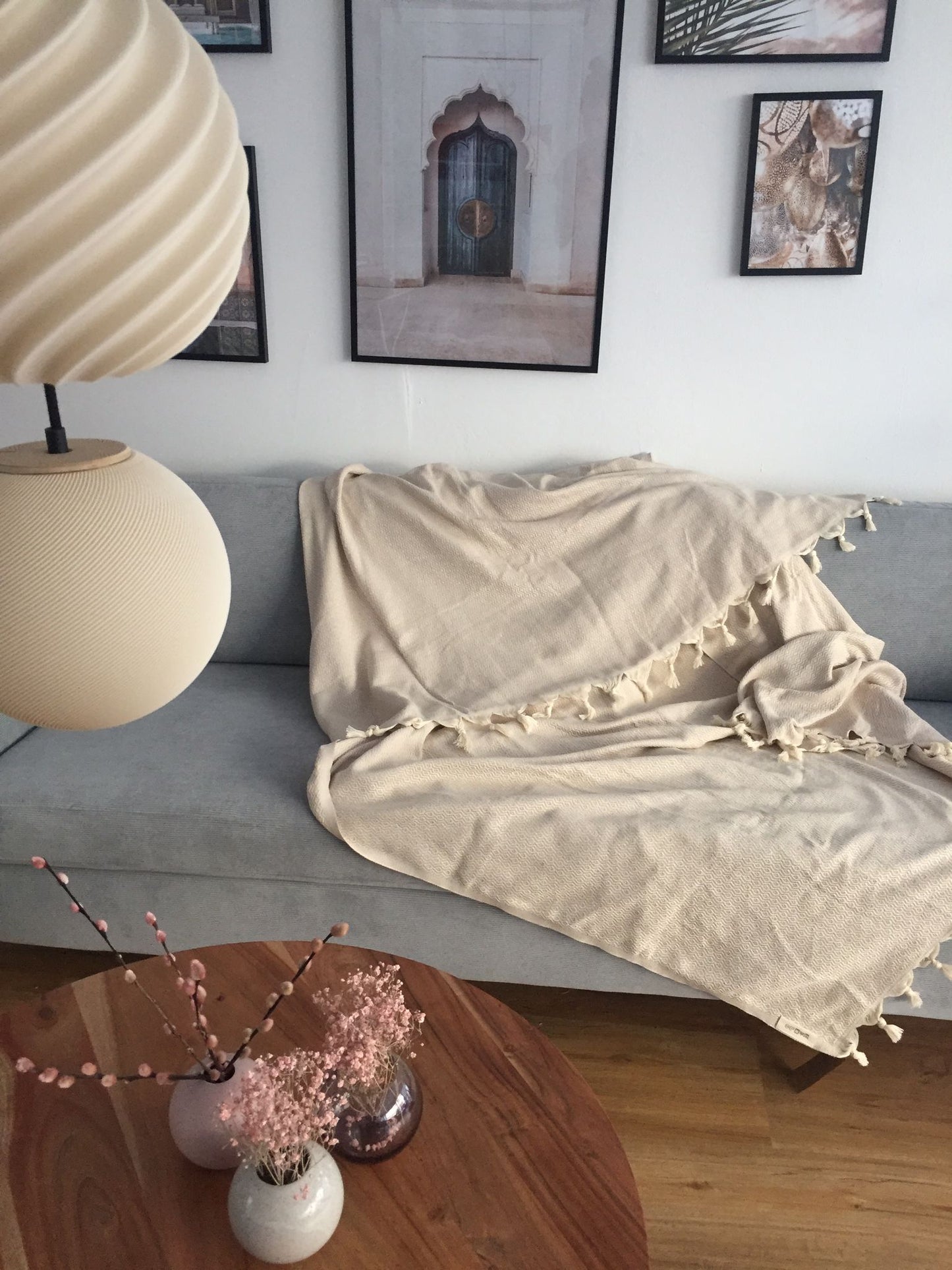 Handwoven blanket "Marmaris"-5