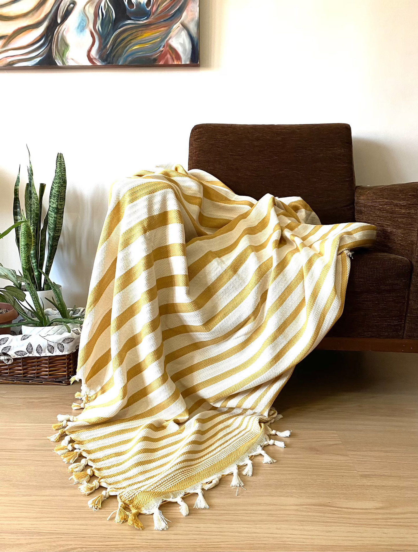 Handwoven cover "Fatsa"-5