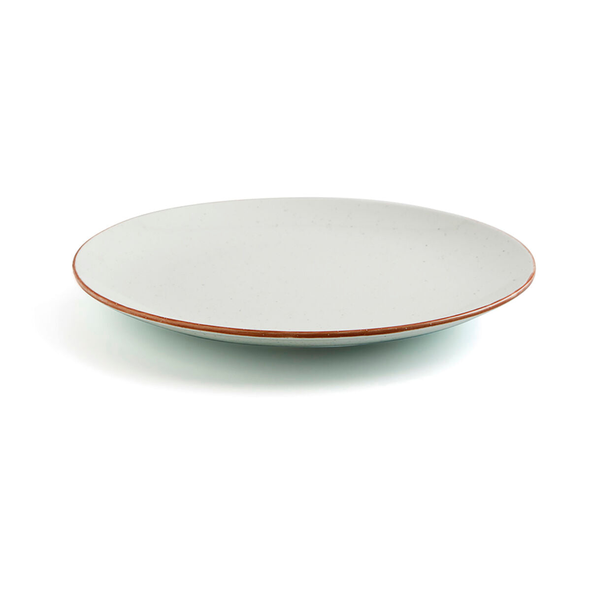 Flat plate Ariane Terra Ceramic Beige (Ø 31 cm) (6 Units)-2