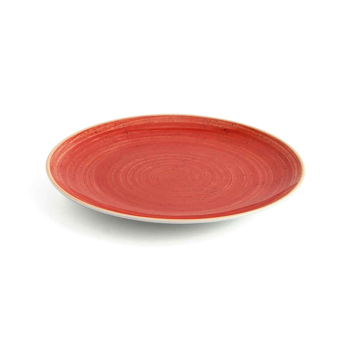 Flat plate Ariane Terra Ceramic Red (24 cm) (6 Units)-1