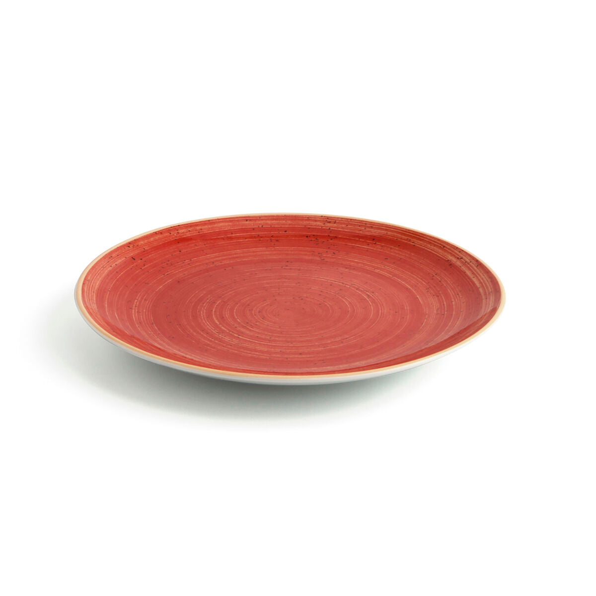 Flat plate Ariane Terra Ceramic Red (Ø 27 cm) (6 Units)-1