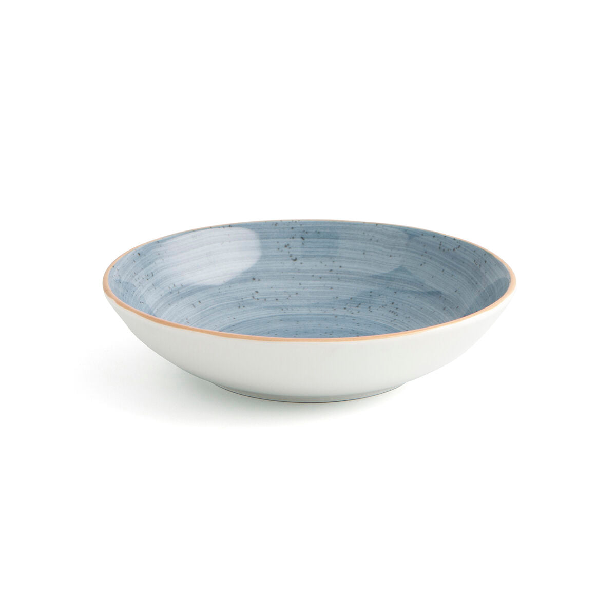 Deep Plate Ariane Terra Ceramic Blue (Ø 21 cm) (6 Units)-2