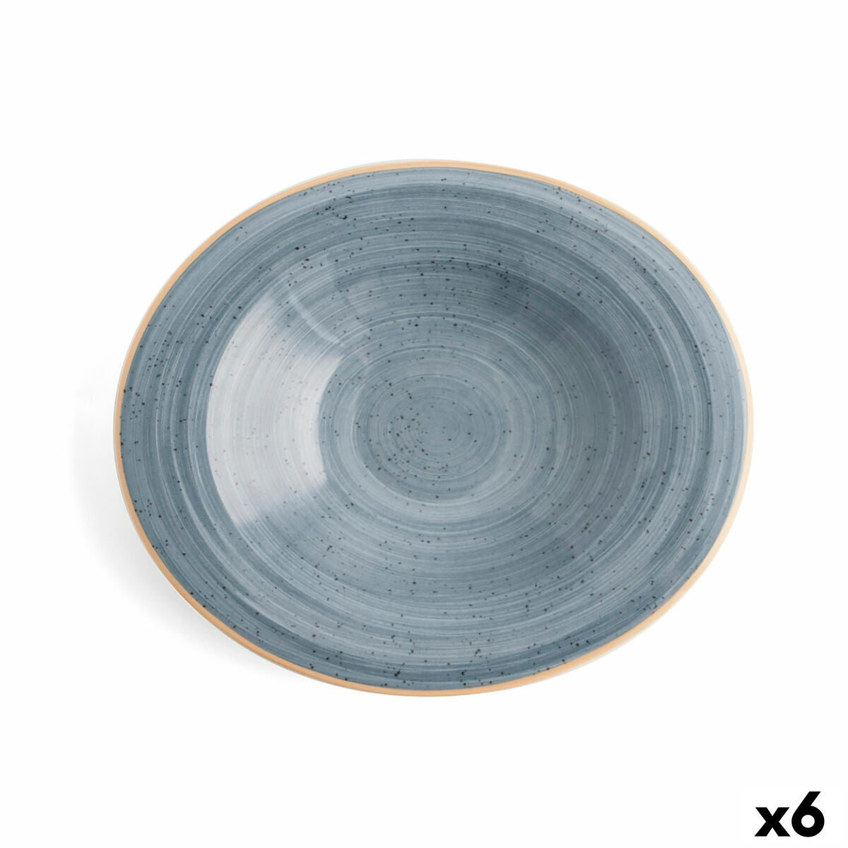 Deep Plate Ariane Terra Ceramic Blue (Ø 29 cm) (6 Units)-0