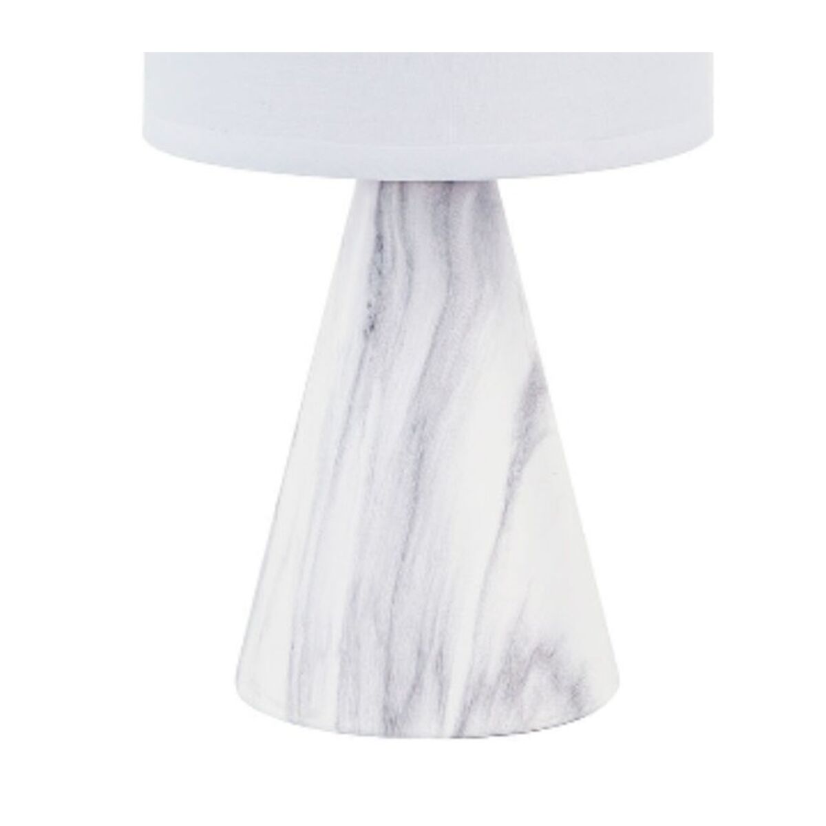Desk lamp Versa White Ceramic 12,5 x 24,5 x 12,5 cm-1