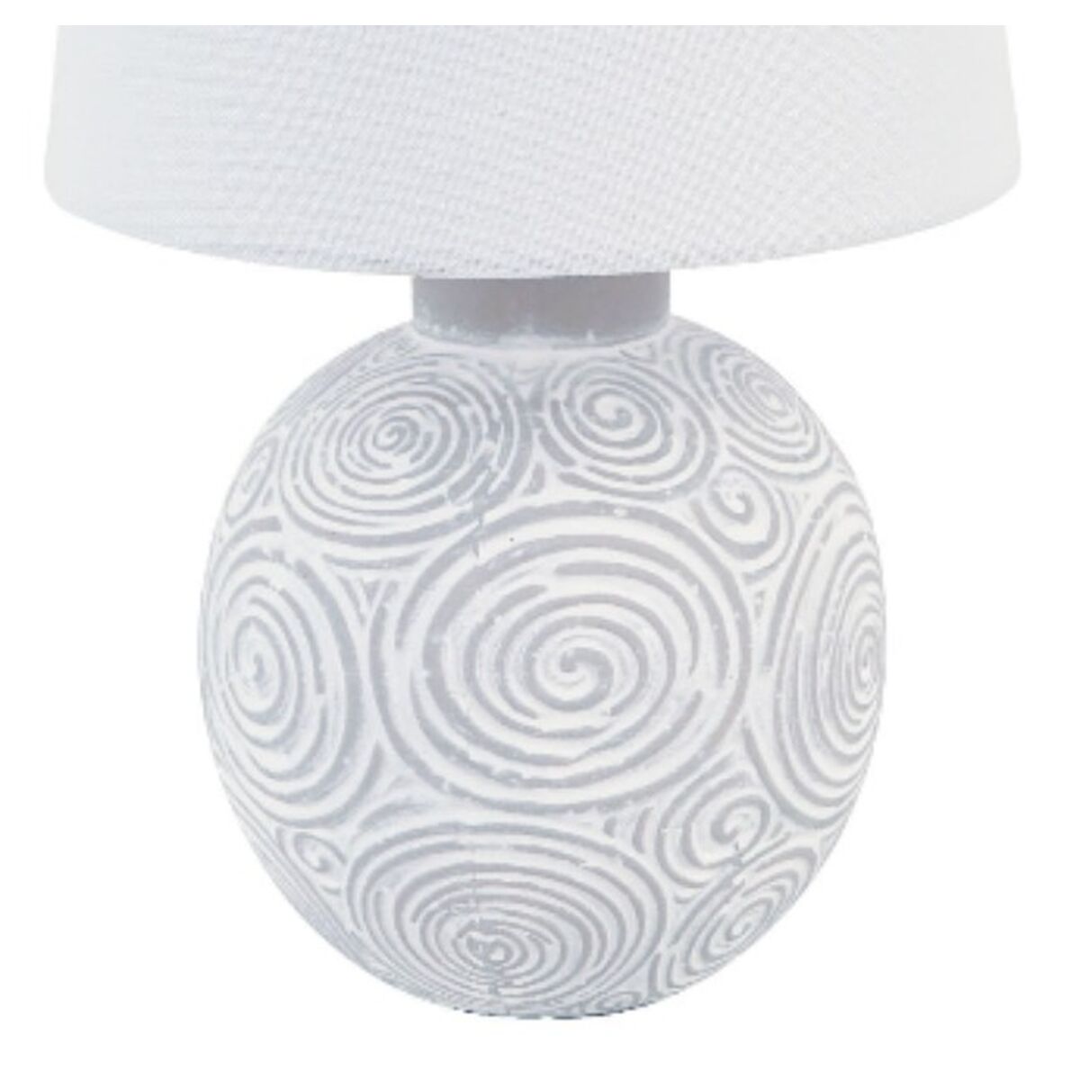 Desk lamp Versa White Ceramic 18 x 30 x 18 cm-1