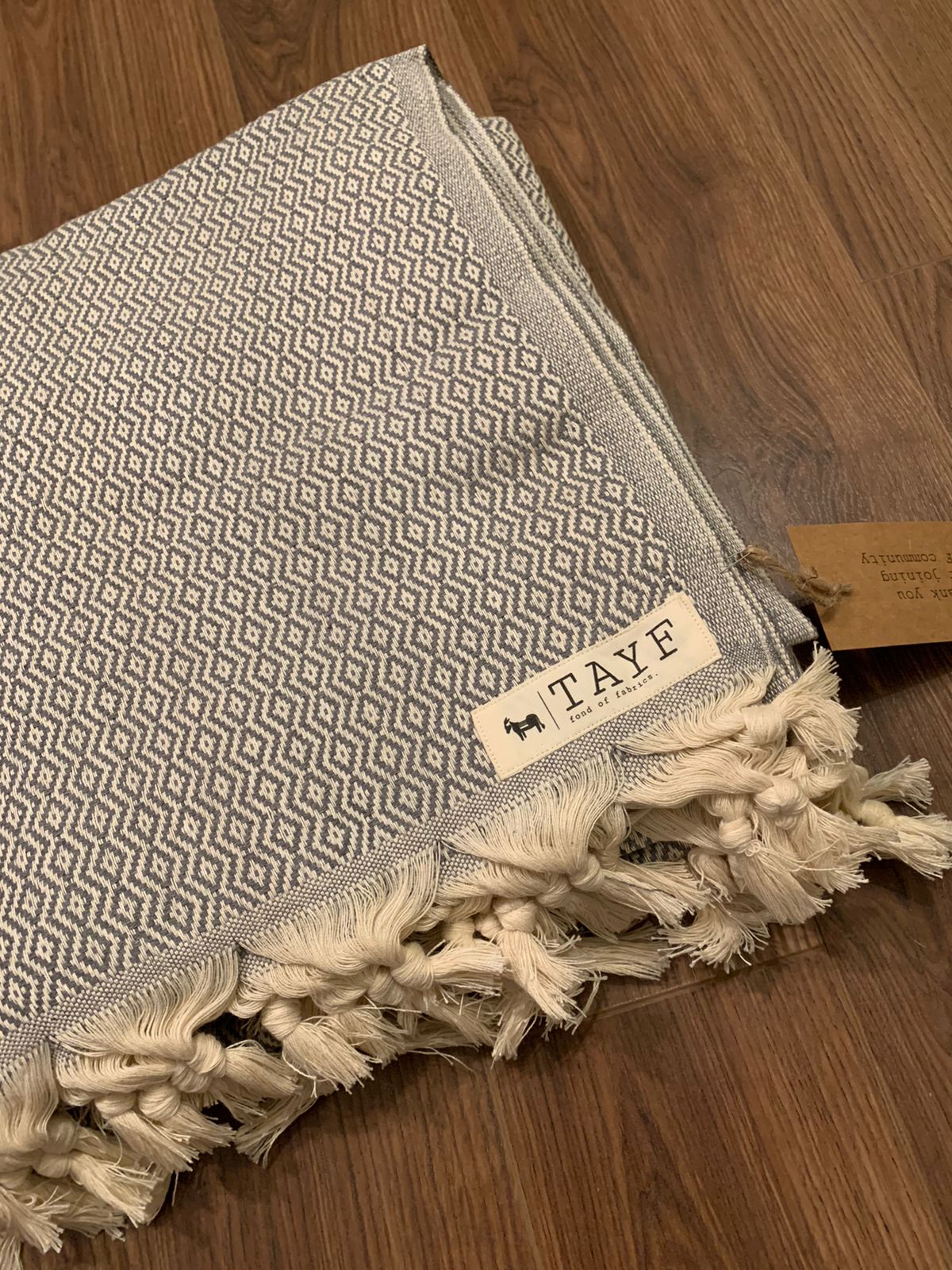 Handwoven blanket "Marmaris"-6