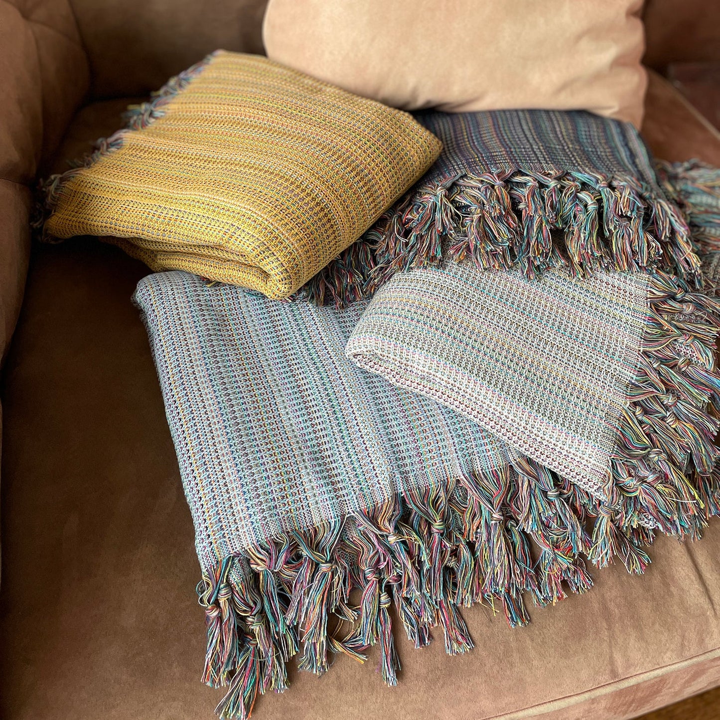 Rainbow Throw Blanket-1