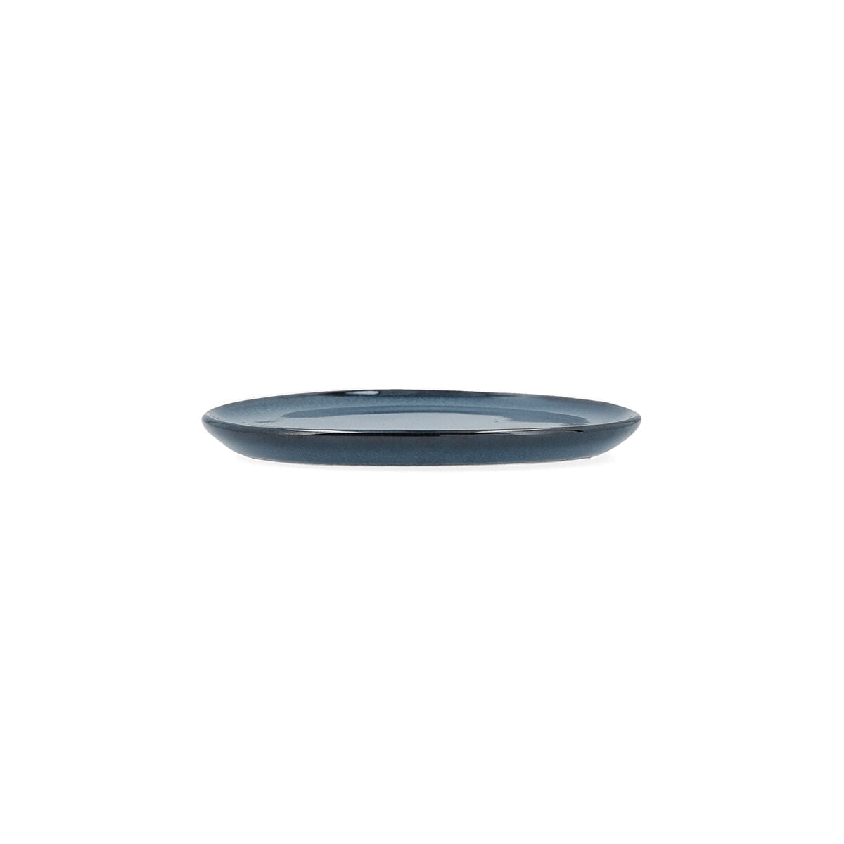 Flat plate Bidasoa Ikonic Ceramic Blue (11 x 11 x 11 cm) (Pack 12x)-1