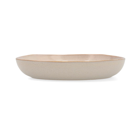 Deep Plate Bidasoa Ikonic Ceramic White (20,5 x 19,5 cm) (Pack 6x)-1