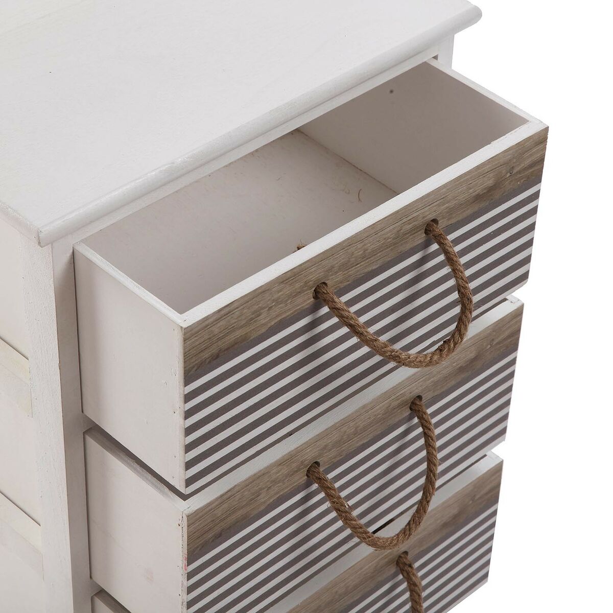 Chest of drawers Versa Tabo Textile Paolownia wood 29 x 58 x 40 cm-1