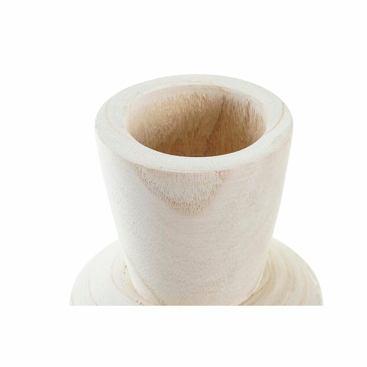 Vase DKD Home Decor Brown Natural 14 x 14 x 27 cm-1