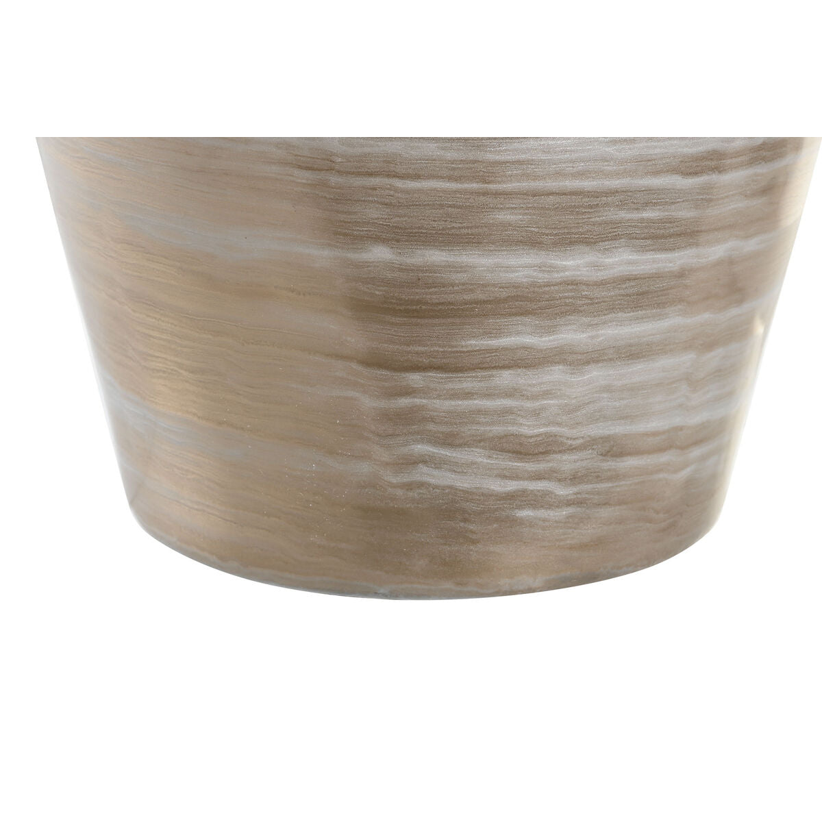 Vase DKD Home Decor Crystal Aluminium Multicolour 29 x 29 x 52 cm Modern-1