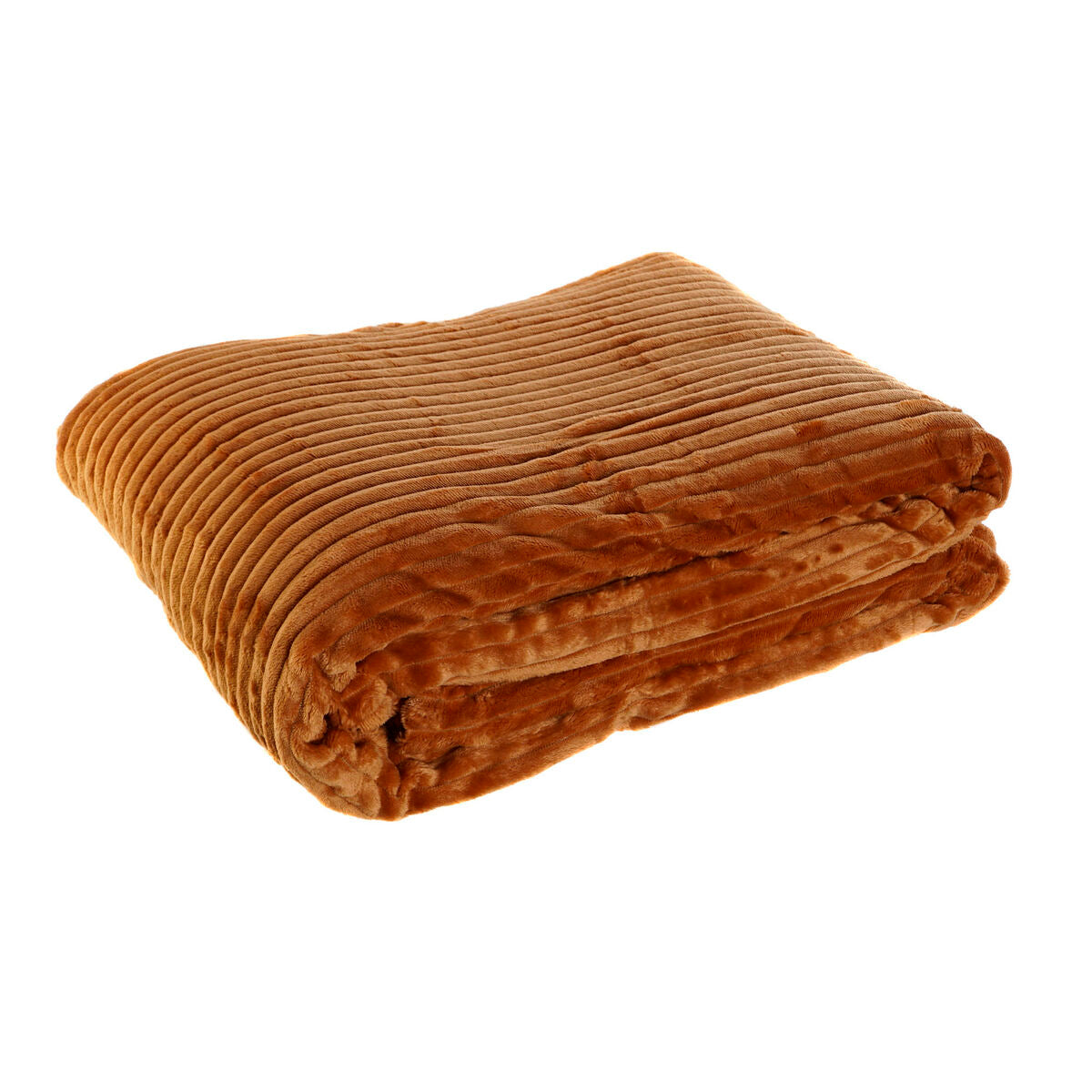 Blanket DKD Home Decor Terracotta 150 x 200 x 2 cm-3