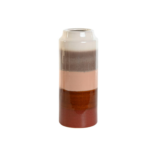 Vase Home ESPRIT Multicolour Stoneware 13 x 13 x 31 cm-0