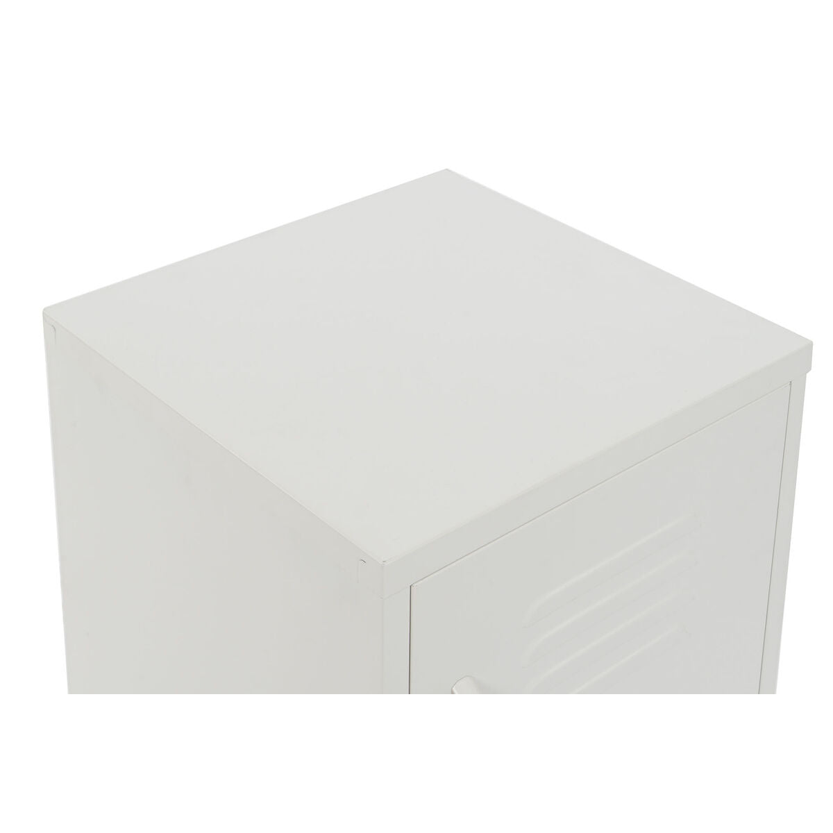 Nightstand Home ESPRIT White Metal 35 x 35 x 51 cm-9