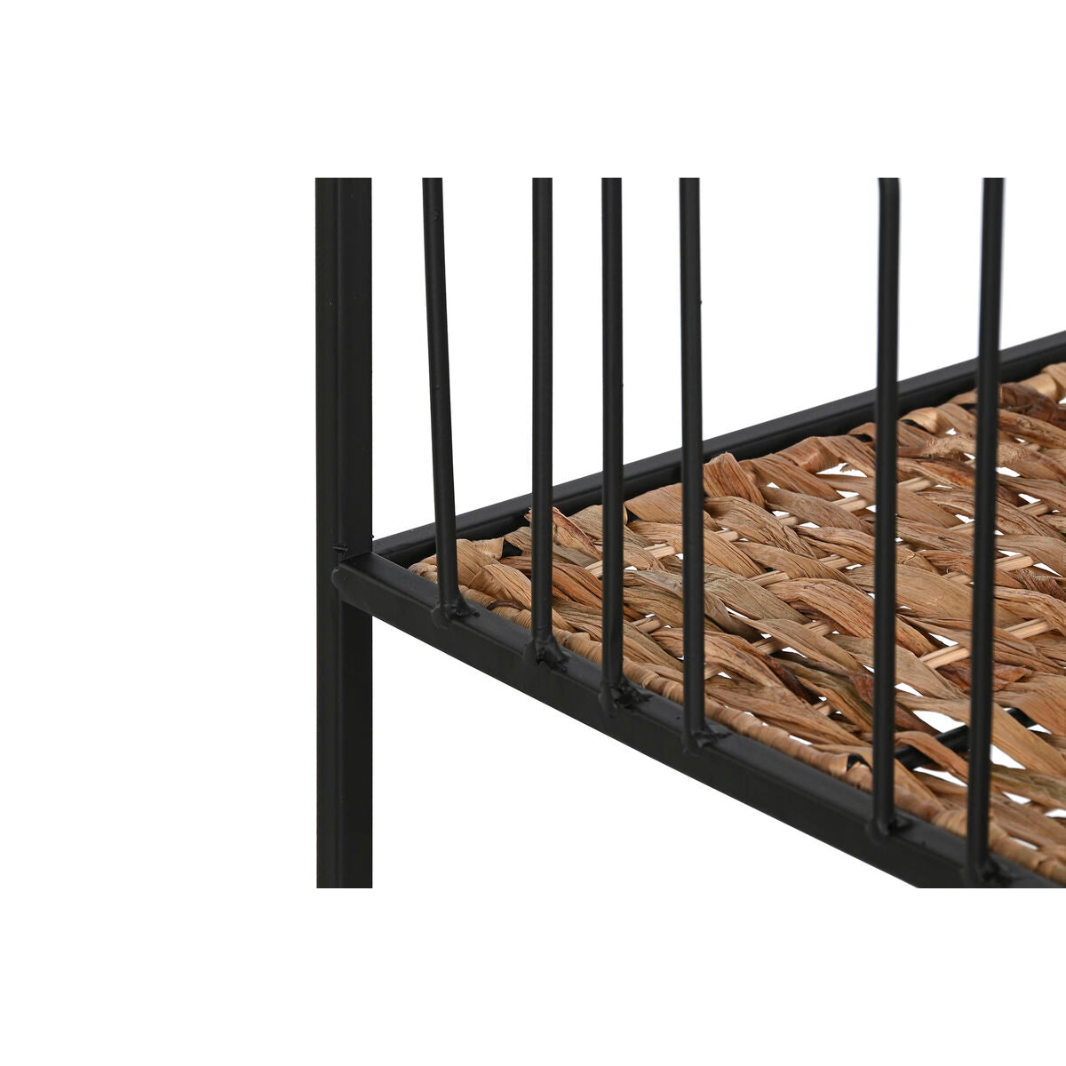 Shelves Home ESPRIT Black Metal Fibre 35 x 35 x 98 cm-2