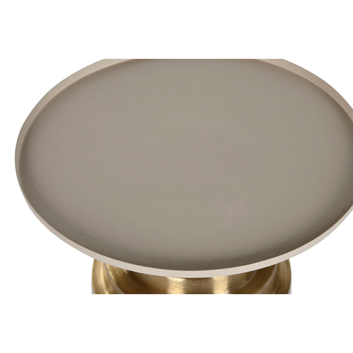 Side table Home ESPRIT Cream Golden 46 x 46 x 52 cm-3
