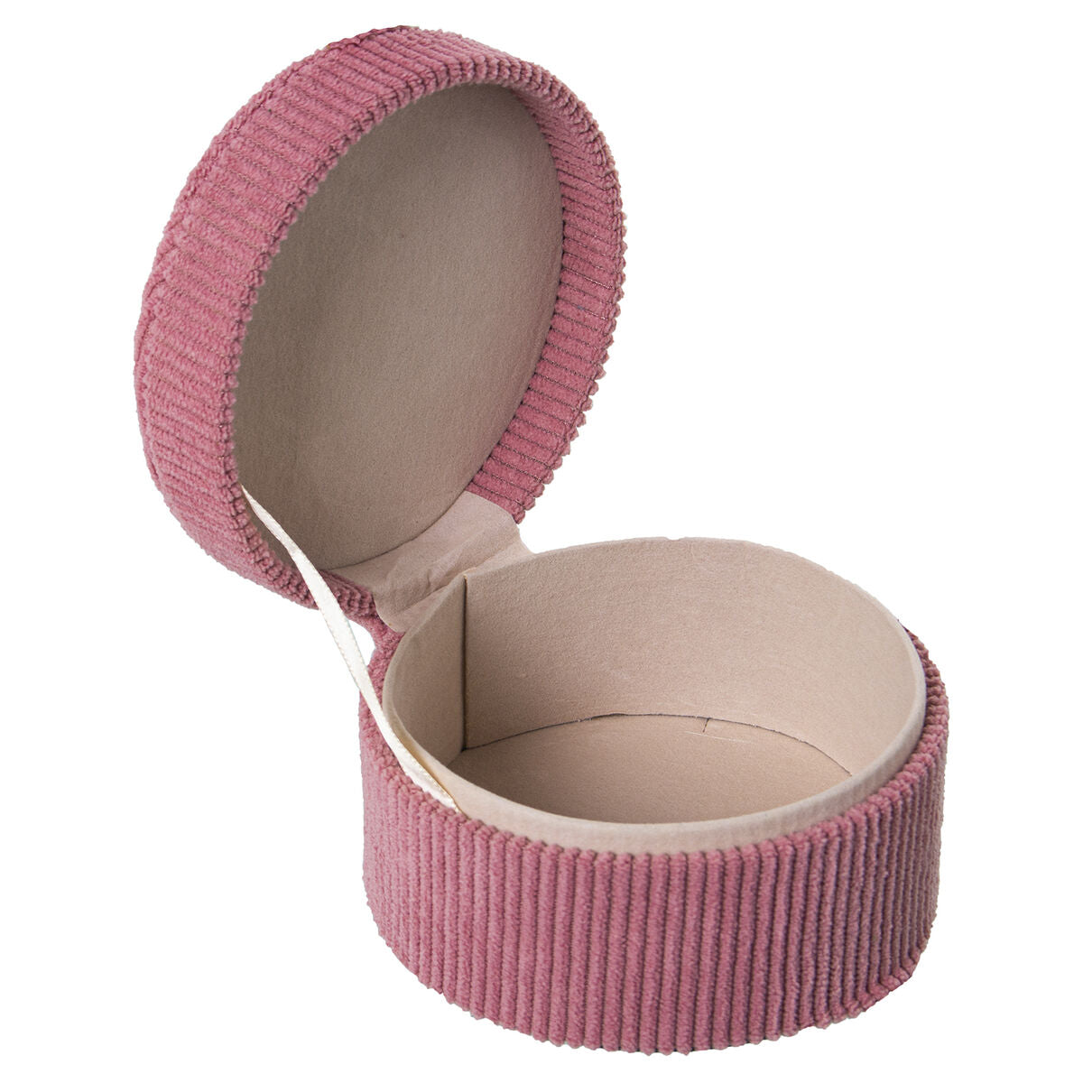 Set of decorative boxes Alexandra House Living Pink Textile 2 Pieces-1