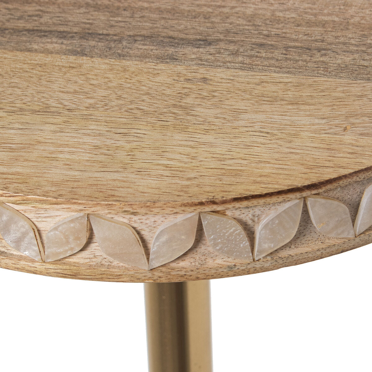 Side table Alexandra House Living Multicolour 25 x 50 x 25 cm-3