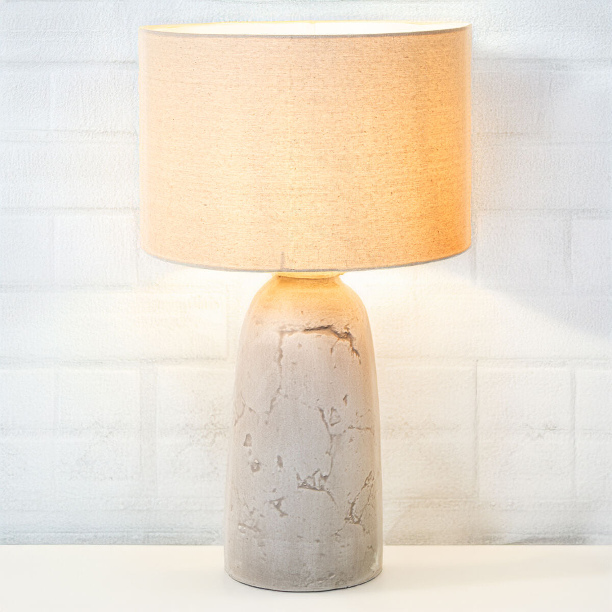 Desk lamp Alexandra House Living Multicolour Ceramic 40 W 40 x 68 x 40 cm-1