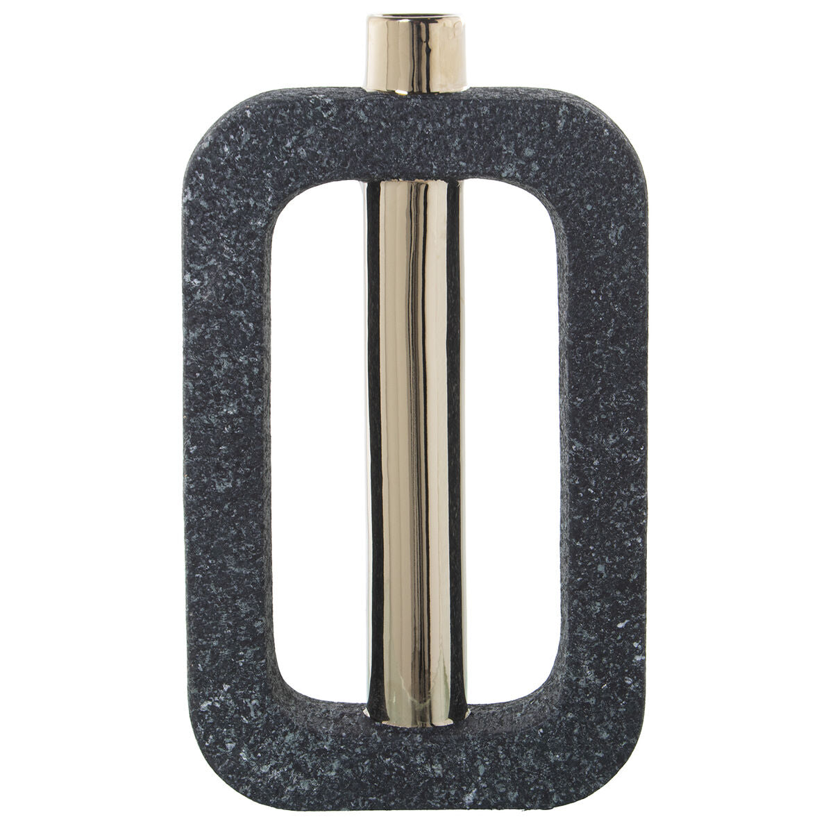 Vase Alexandra House Living Golden Dark grey Ceramic 7 x 24 x 40 cm-0