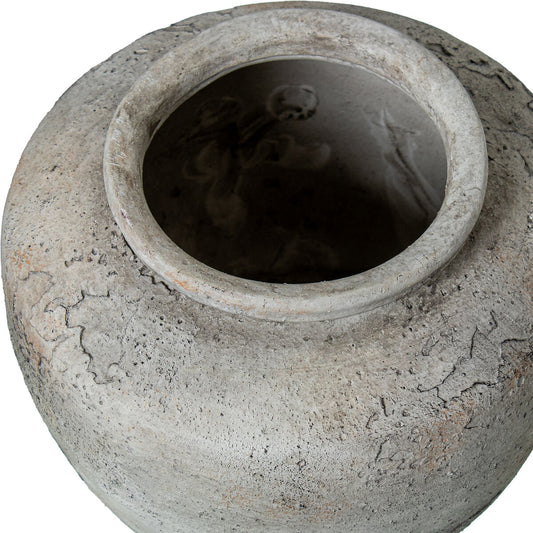 Vase Alexandra House Living White Ceramic 20 x 20 cm-0