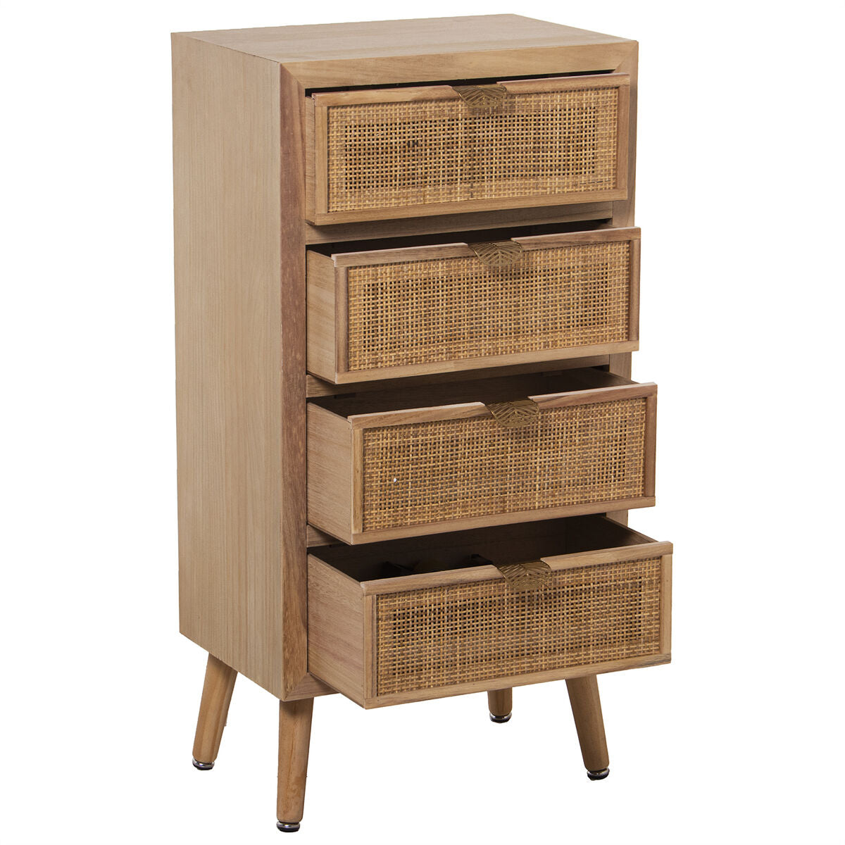 Chest of drawers Alexandra House Living Brown Wood 45 x 98 x 30 cm-4