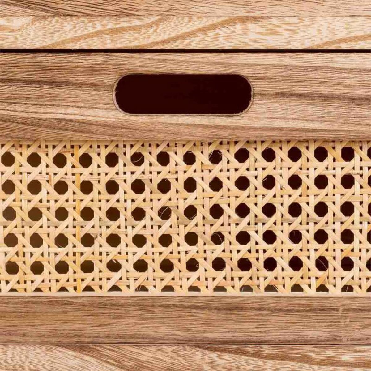 Chest of drawers Alexandra House Living Cane Paolownia wood 29 x 75 x 35 cm-2