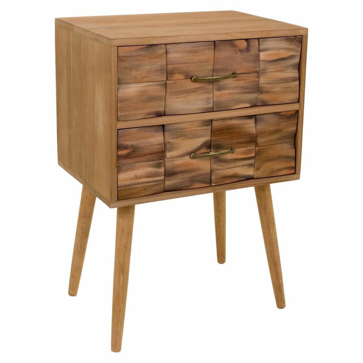 Nightstand Alexandra House Living Natural 73 x 38 x 50 cm-0