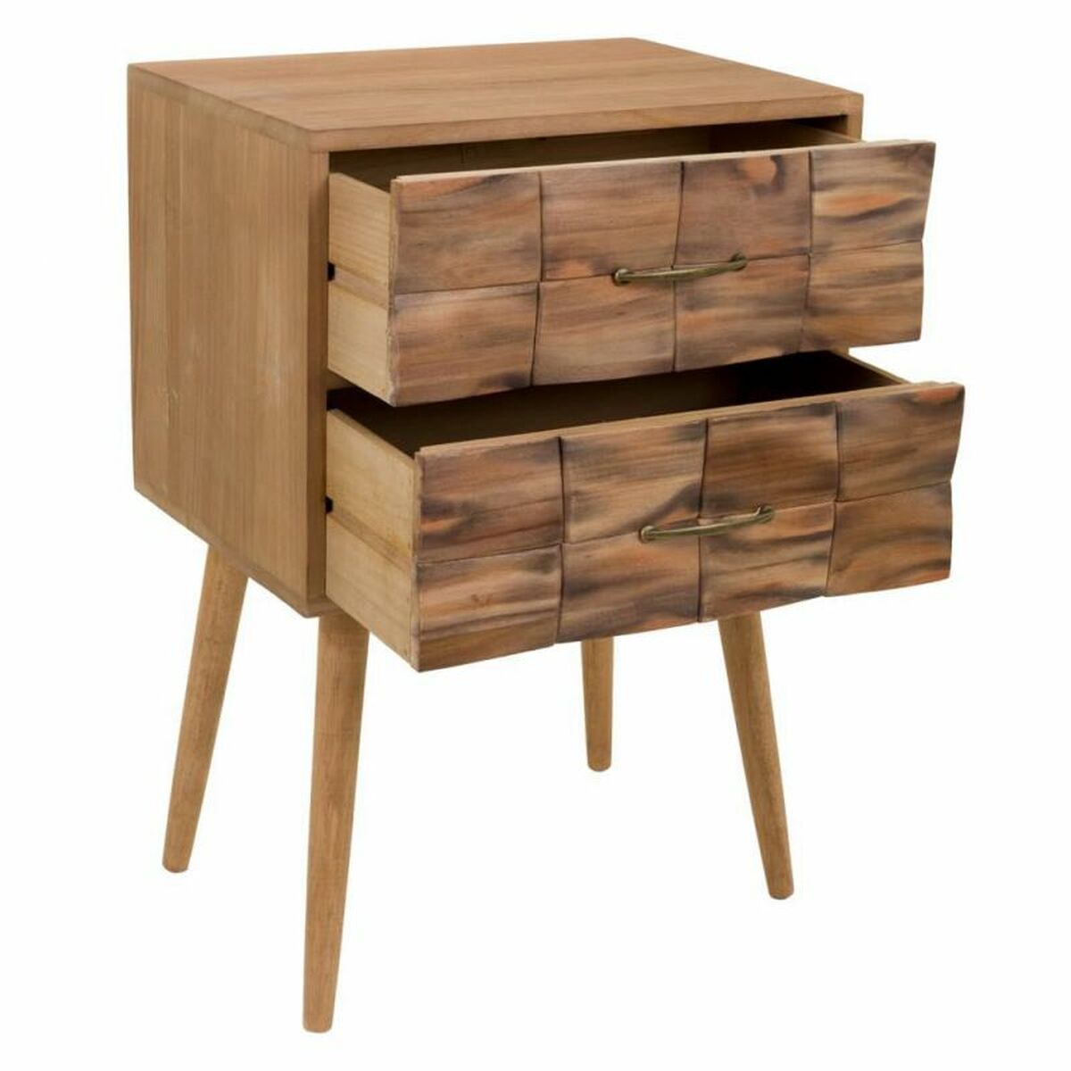 Nightstand Alexandra House Living Natural 73 x 38 x 50 cm-2