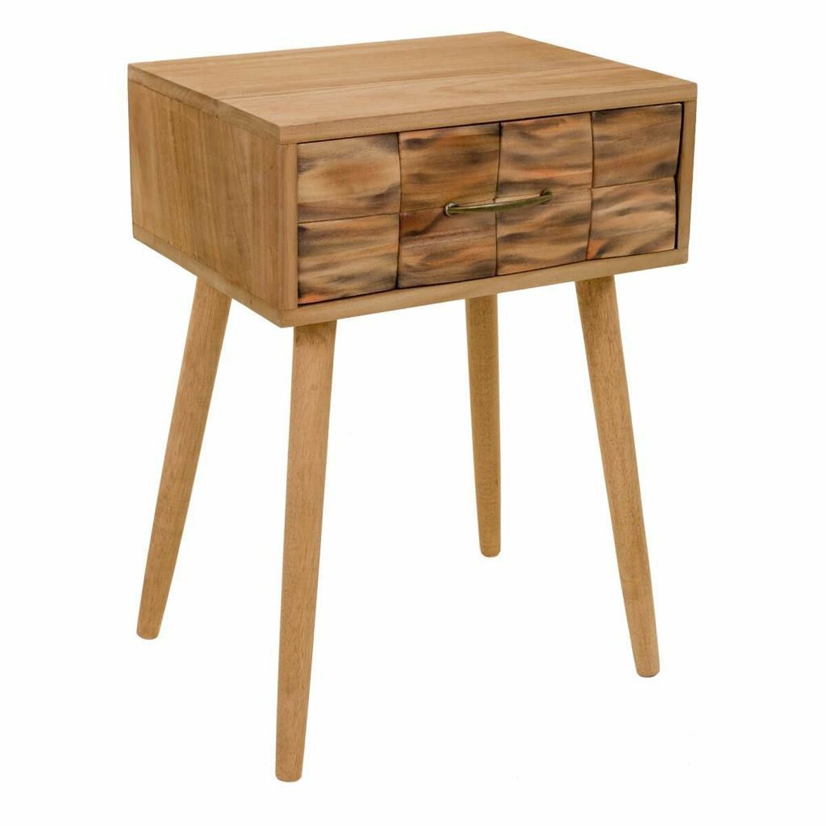 Nightstand Alexandra House Living Natural 63 x 38 x 44 cm-0