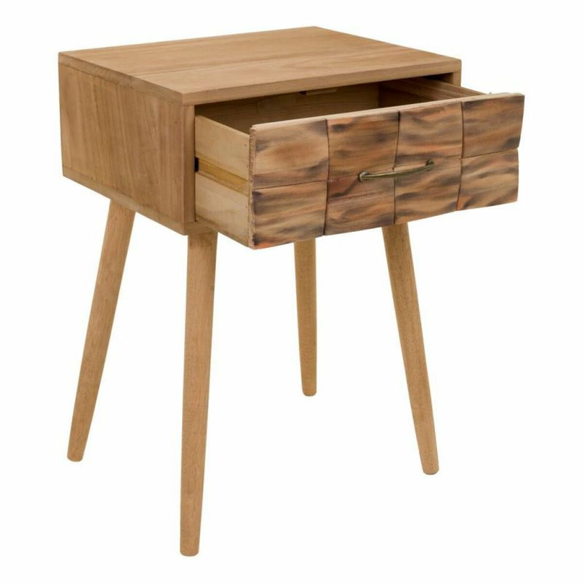 Nightstand Alexandra House Living Natural 63 x 38 x 44 cm-5