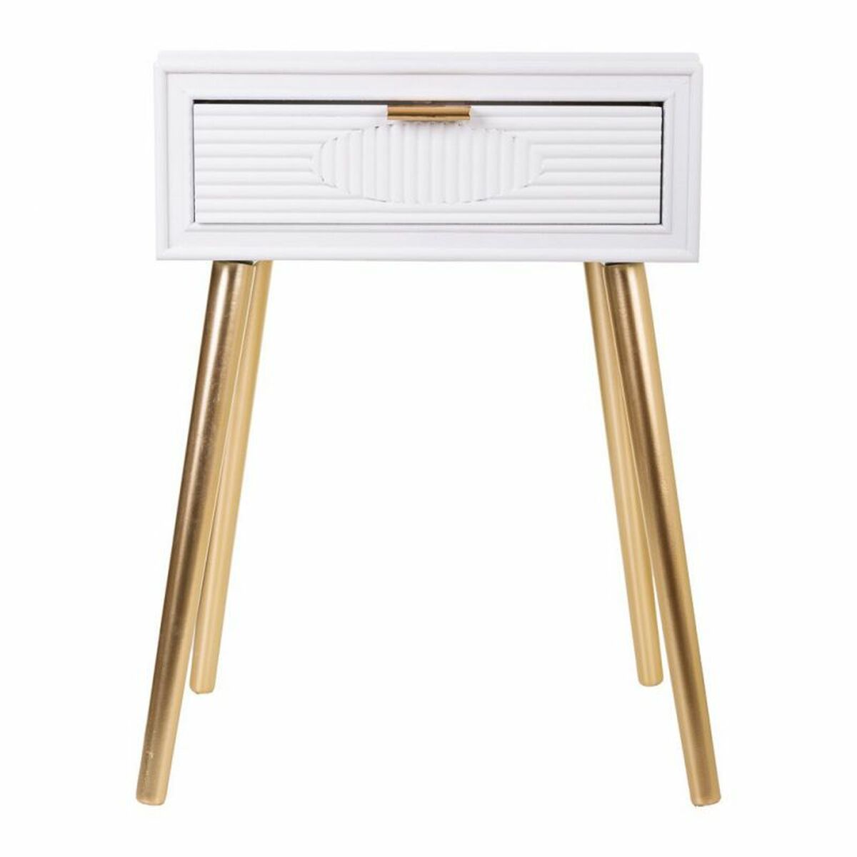 Nightstand Alexandra House Living Golden 39 x 67 x 47 cm-6